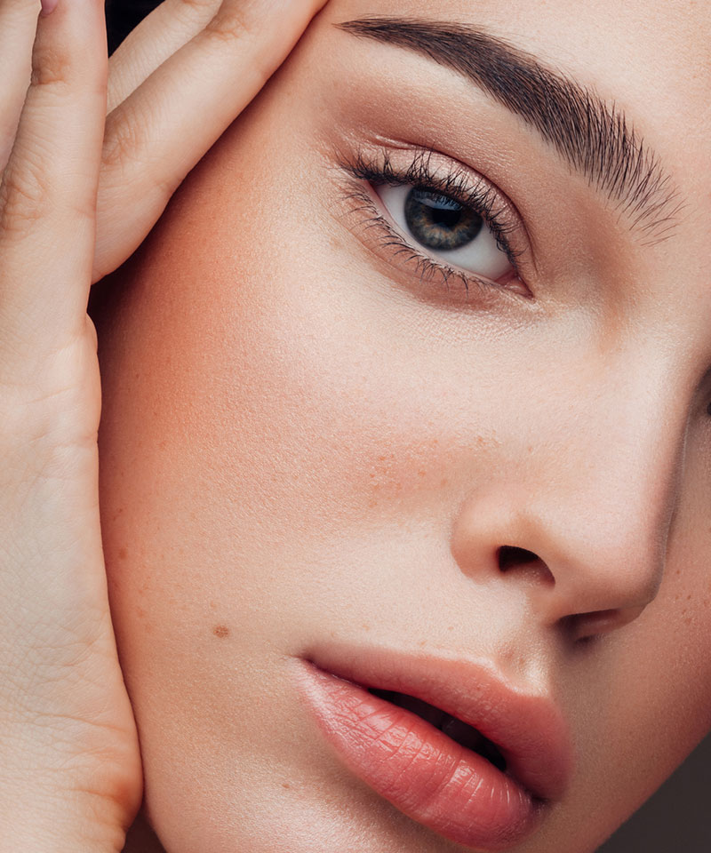 woman with smooth skin. Dr. Costa non surgical procedures Las Vegas